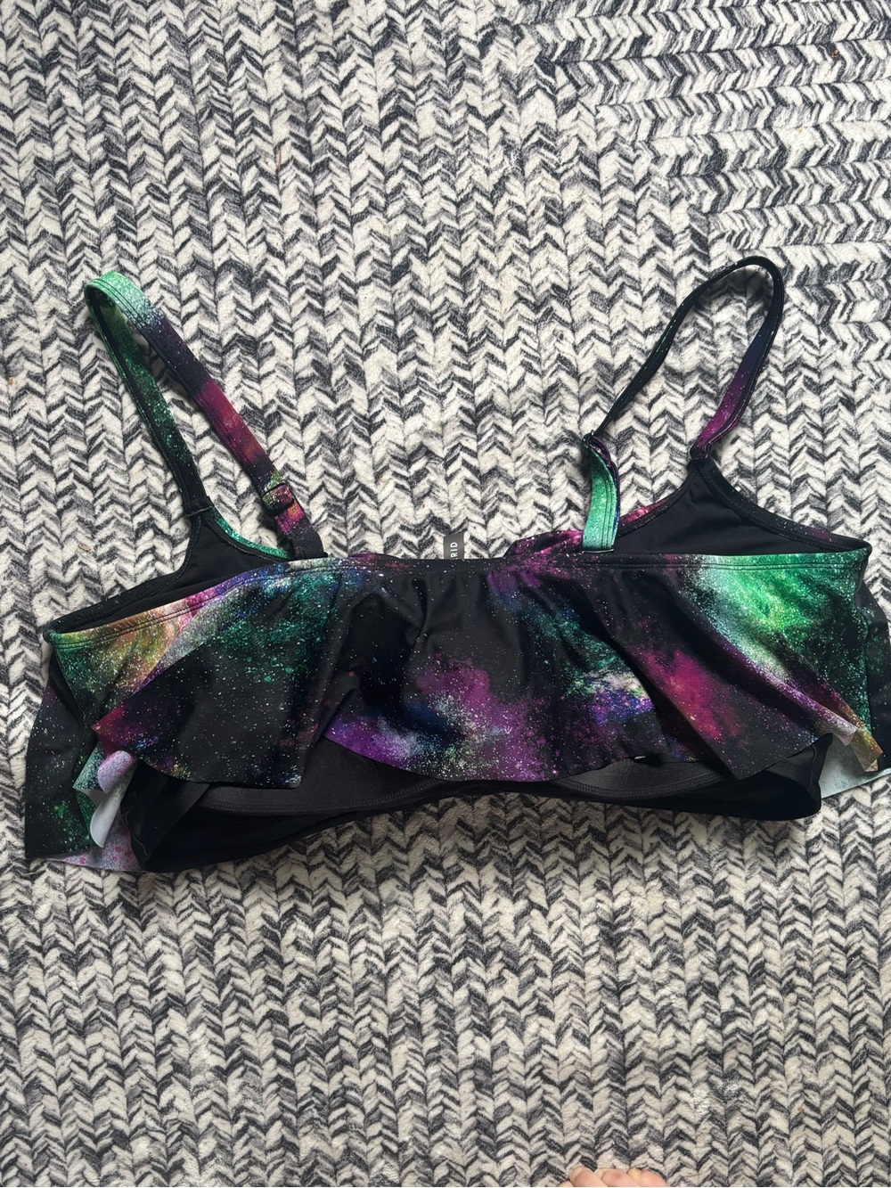 Like New Torrid Black Galaxy Bikini Top Swimwear Size 3XL - Picture 7 of 8
